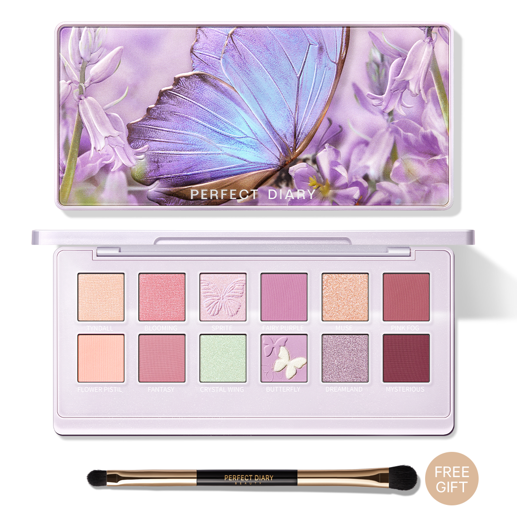 Explorer Eyeshadow Palette 14 Butterfly – Perfect Diary Official