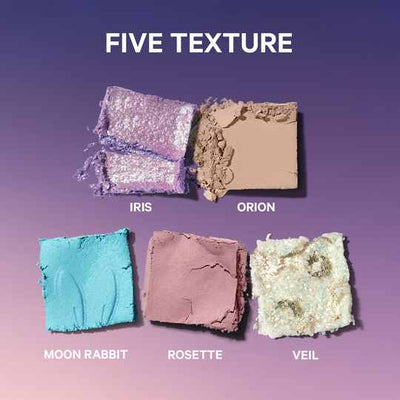 How to use blue eyeshadow palette to make you a fairy?