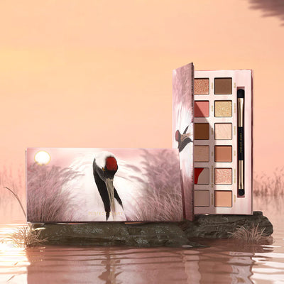 Coral Color Palette Recommendation - Red Crowned Crane Palette