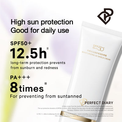 Moisturizing Sunscreen UV Shield Cream SPF50+ PA+++