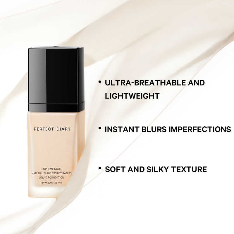 Supreme Nude Natural Flawless Hydrating Liquid Foundation