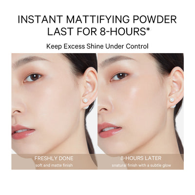 Silky Featherweight Pressed Powder Shine-free Version