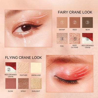 Explorer Eyeshadow Palette 12 Red-Crowned Crane